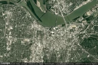 Vue aérienne de Louisville