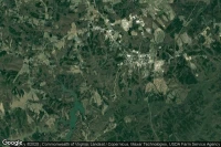 Vue aérienne de Caswell County