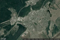 Vue aérienne de Vysokaya Gora