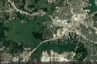 Vue aérienne de Lake Worth