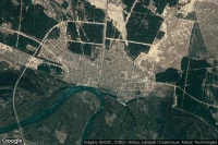 Vue aérienne de Veshenskaya