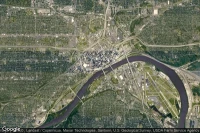 Vue aérienne de Saint Paul