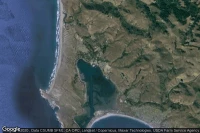 Vue aérienne de Bodega Bay