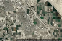 Vue aérienne de Coachella
