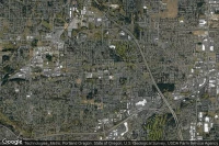 Vue aérienne de Walnut Grove