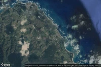 Vue aérienne de Kahuku