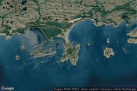 Vue aérienne de Kegaska