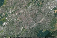 Vue aérienne de Mulhouse
