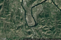 Vue aérienne de Cahors