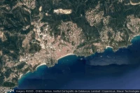 Vue aérienne de Lloret de Mar