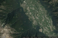 Vue aérienne de Samolaco