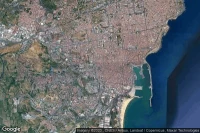 Vue aérienne de Catania