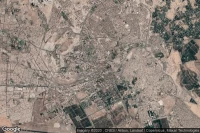 Vue aérienne de Marrakech
