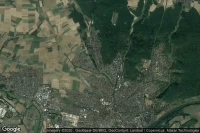 Vue aérienne de Dittelbrunn