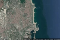 Vue aérienne de Constanta