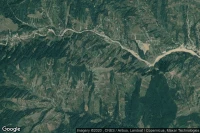 Vue aérienne de Chiojdeni