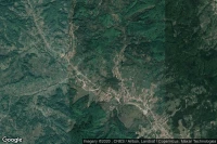 Vue aérienne de Bunesti