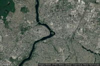 Vue aérienne de Vinnytsya