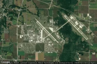 Vue aérienne de Scott Air Force Base