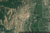 Vue aérienne de Soufli