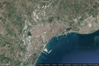 Vue aérienne de Tekirdag