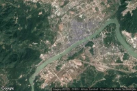Vue aérienne de Qiujiang