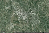 Vue aérienne de Krosno