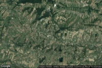 Vue aérienne de Trzciana