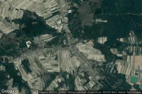 Vue aérienne de Belzec