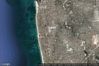 Vue aérienne de Holdfast Bay