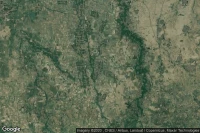 Vue aérienne de Ngulakan