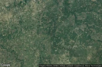 Vue aérienne de Gondang