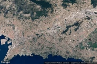 Vue aérienne de Toulon Sainte-Musse