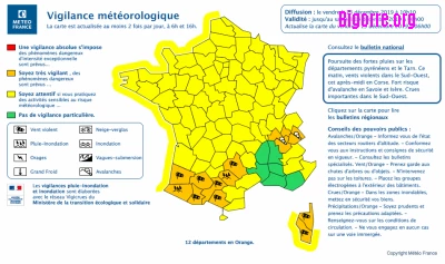 Les Hautes Pyrénées Restent En Vigilance Orange